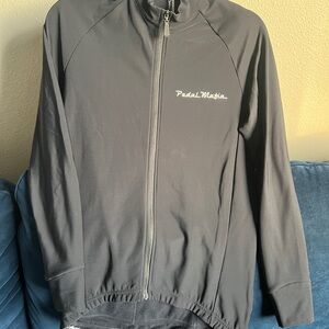 Pedal Mafia Black Cycling Jacket
